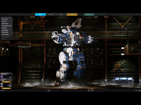 Mechwarrior Online: Supporting fire in a Rifleman RFL-3C