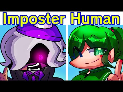 Friday Night Funkin' VS Imposter but Human V2 Cancelled build (FNF Mod) (Among Us/Black Imposter V4)