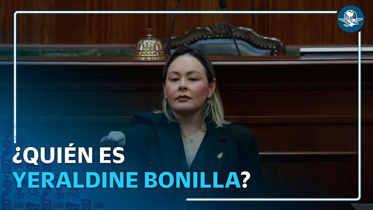 Ella es Yeraldine Bonilla; Rocha Moya llamó "meserita" y ahora es gobernadora interina de Sinaloa