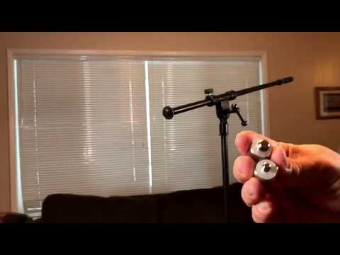 Amazon Purchase boom Mic adapters, Camvate Mic Screws