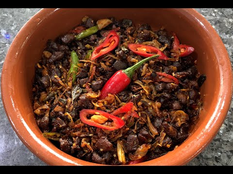 Sri Lankan Style Venison Meat Sambal