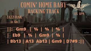 Backing Track Comin&#39; Home Baby  Jazz Funk  in Gm