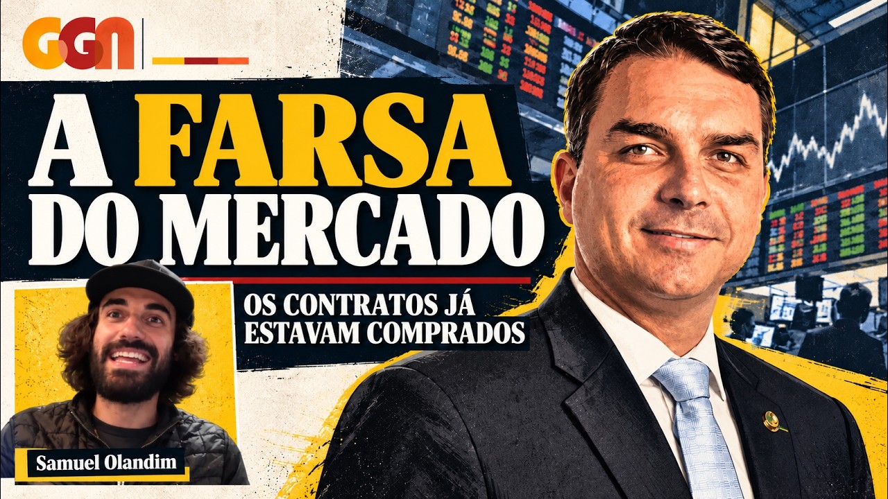 A mentira de que a Bolsa subiu por causa de Flávio Bolsonaro | Samuel Olandim