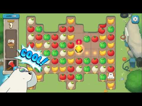 We Bare Bears match3 repairs level 103