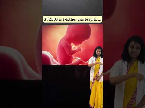 Does maternal stress during pregnancy affect the developing baby?