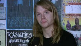 Aaron Gillespie from The Almost