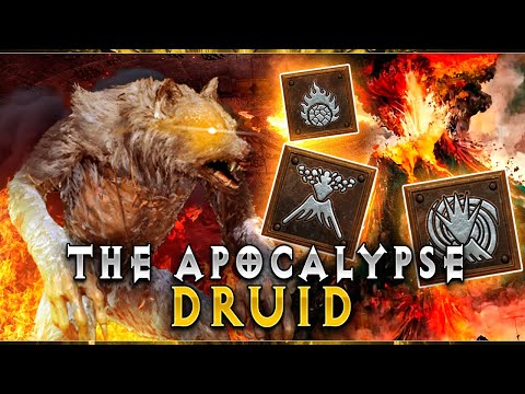 This Build SOLVES ALL of Diablo 2's Melee Issues !!!  The Apocalypse Druid