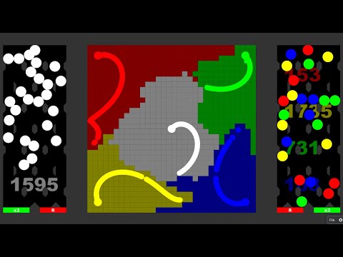 Multiply or Release 3 - Don't Get Defeated! | Battle in Algodoo