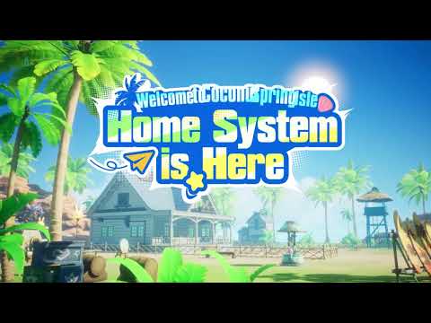 Crystal of Atlan: Homestead System Display: Welcome to Coconut Spring Isle!
