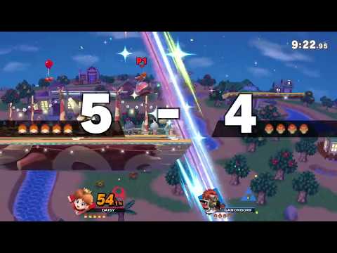 Super Smash Bros Ultimate Gameplay - Daisy vs Ganondorf