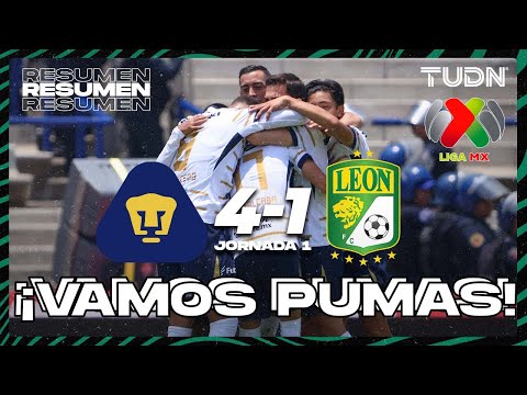 Pumas UNAM 4-1 León