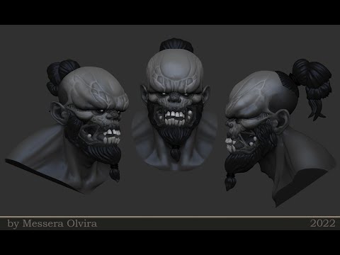 How to sculpt undead. Speedsculpt 5 hours