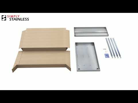 01 Work Bench, 02 Work Bench with Splashback, 04 Corner Bench with Splashback: Assembly Animation