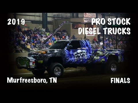 Southern Invitational 2019 Finals: Pro Stock Diesel Trucks | Murfreesboro, TN | Let's Go Pulling