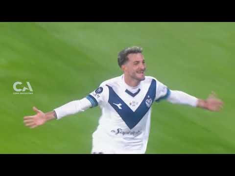 Gol de Francisco Pizzini. Boca 0 - Vélez 1. Semifinales. Duodécima edición.