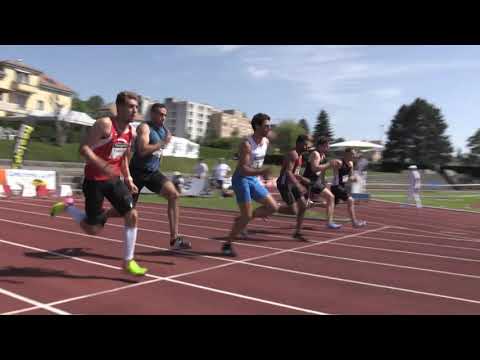 Résisprint International La Chaux de Fonds 2019 - 110m Hürden Männer 3. Serie