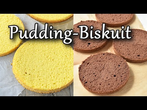 Pudding-Biskuit  ~ Backen mit Spass ~