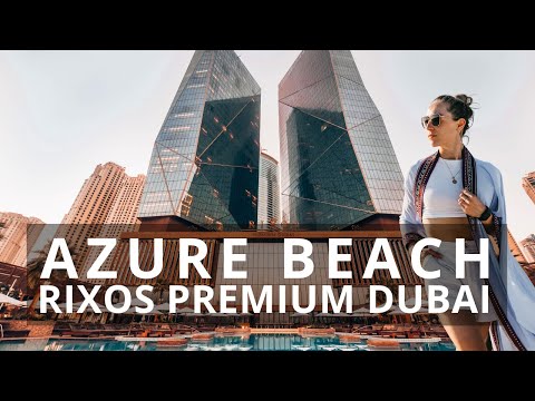 BEST BEACH CLUB IN DUBAI? Wir erkunden den Azure Beach im Rixos Premium JBR | Vlog#67