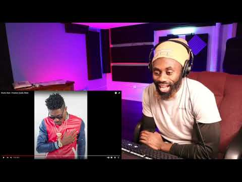 FIRST TIME REACTING TO | Shatta Wale - Freedom (Audio Slide) (REACTION!!!)