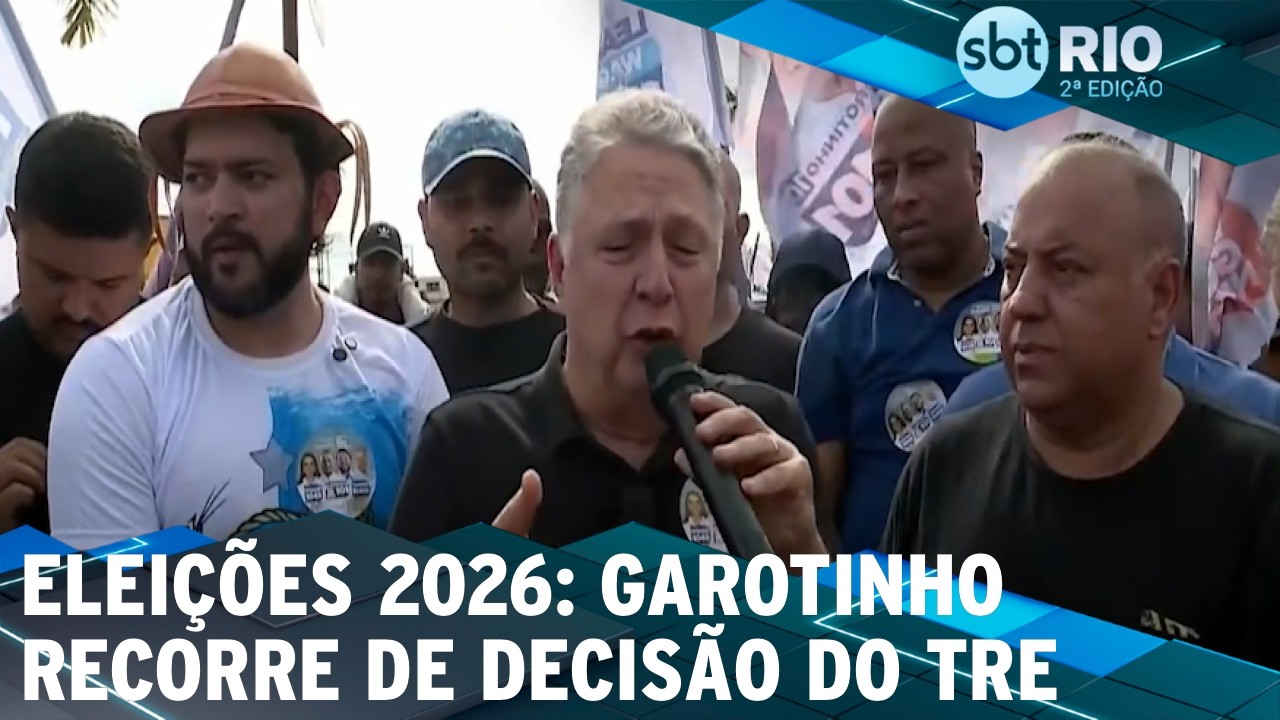 Eleições 2026: Garotinho recorre de decisão do TRE