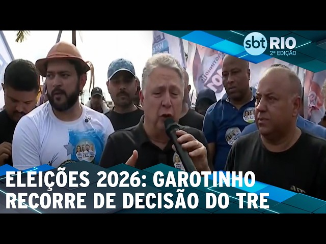 Eleições 2026: Garotinho recorre de decisão do TRE