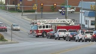 preview picture of video 'Vinton Ladder 2 Responding 9/30/13'