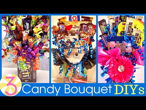 CANDY BOUQUET DIY | HOW TO MAKE A CANDY BOUQUET