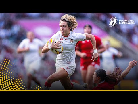 Ellie Kildunne is MAGIC 🪄 | HUGE TRY | Canada v England | Rugby World Cup 2025 | Final