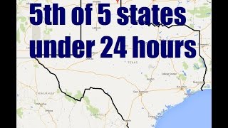 Metal Detecting 5 states in less than 24 hours-Part 5 "Texas"