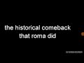 Roma historical comeback ever