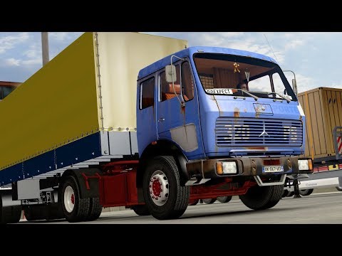ETS2 1.30 Mercedes Benz 1632  Bourges - Nantes