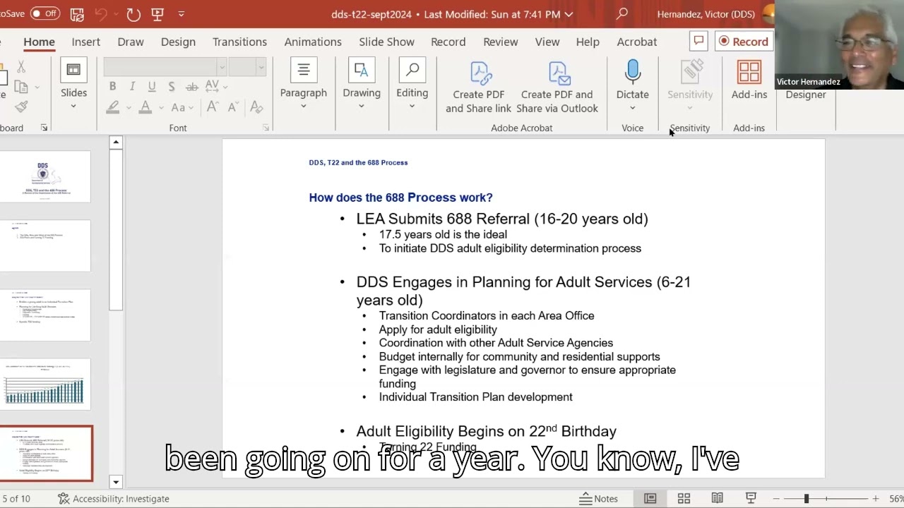[WEBINAR] DDS Transition Services: From School to Adult Life