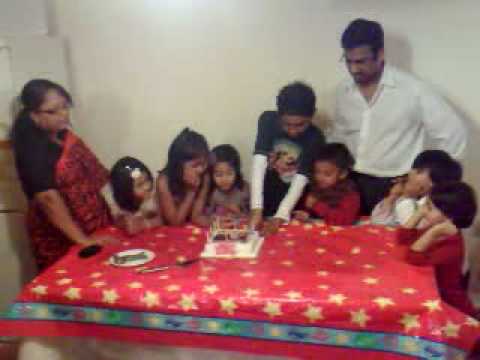 Aninda's Birthday cake