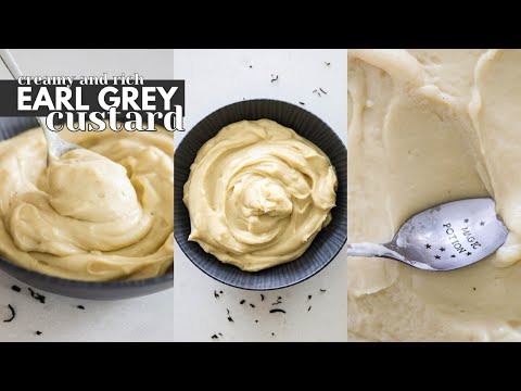 Earl Grey Custard | Fragrant Black Tea Pastry Cream