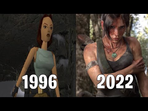 Evolution of Tomb Raider Games from 1996 to 2022 | Lara Croft in video games