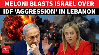 Italy's Meloni Withdraws Support From Israel; Backs Lebanon,Slams Netanyahu For 'UNPROVOKED' Attacks
