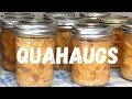 TWO Ways To Preserve BAR CLAMS QUAHAUGS Pressure CANNING And FREEZING