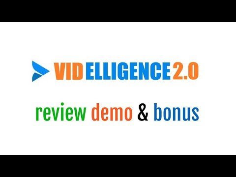 VidElligence 2.0 Review Demo Bonus - Turn Any Product URL Into A Fully Animated Video Video