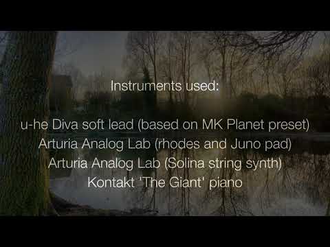 Winter Sun - short track using u-he Diva, Arturia Analog Lab and Kontakt 'The Giant' piano