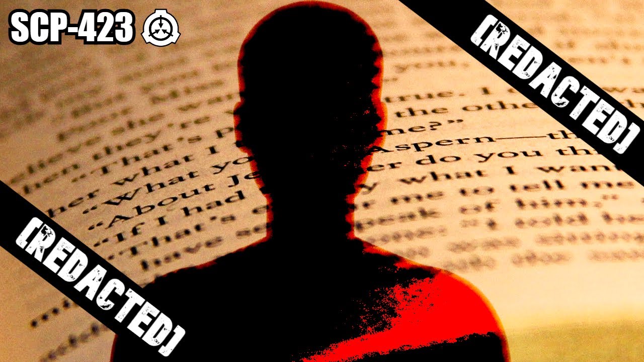 SCP Readings: SCP-423 Self inserting Character | object class Safe | book scp