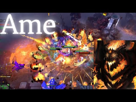 26/2/8 Ame Shadow Fiend vs Sielncer, Void, NP, Pangolier, Snapfire - dota2