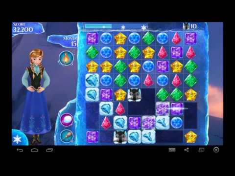 Frozen Free Fall  Level 133 - Disney’s #1 puzzle game - New update