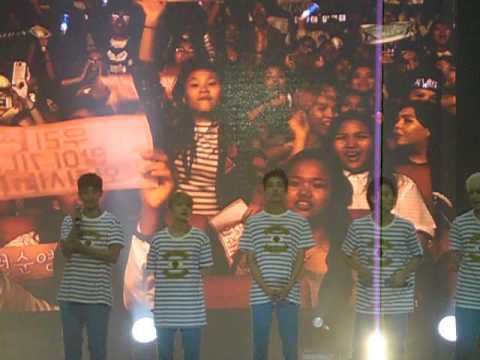 160814 Seventeen- Joshua 'ending ment' #ShiningDiamondsInManila