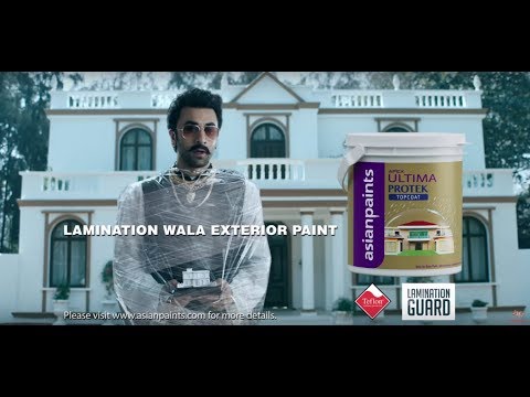 Asian Paints Ultima Protek : Lamination wala Exterior Paint with Ranbir Kapoor
