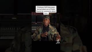 Professor Griff discusses being kicked out of Public Enemy for comments about Jews. #publicenemy