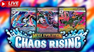 Broken Chaos Rising Decks (Palafin Greninja, Mega Absol Red Card)