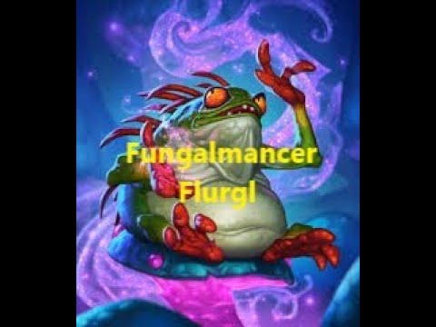 Hearthstone Battlegrounds Gameplay as Fungalmancer Flurgl