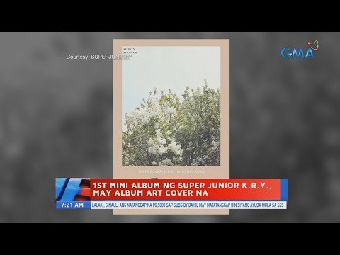 UB: 1st mini album ng Super Junior K.R.Y., may album art cover na