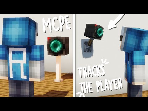 Raghib - Minecraft: How To Build Working Camera In Bedrock | No Mods!