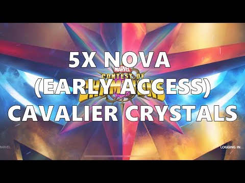 5x 6 Star Nova Cavalier Crystal Opening! - Marvel Contest of Champions
